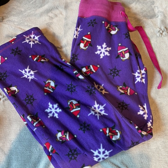 🎄Purple comfy penguin PJ pants - Picture 3 of 5